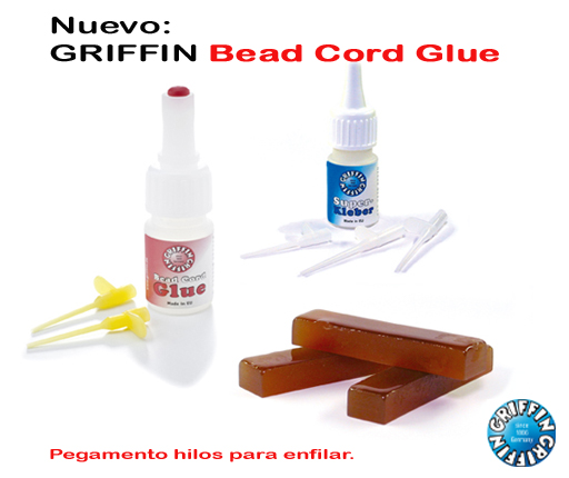 Nuevo, Griffin Bead Cord Glue, Pegamento hilos para enfilar
